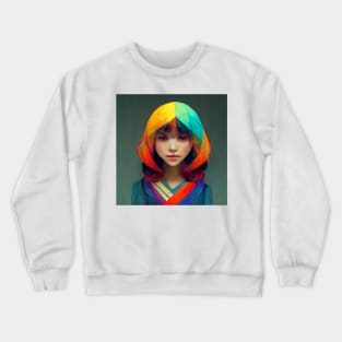 A colorful girl - best selling Crewneck Sweatshirt